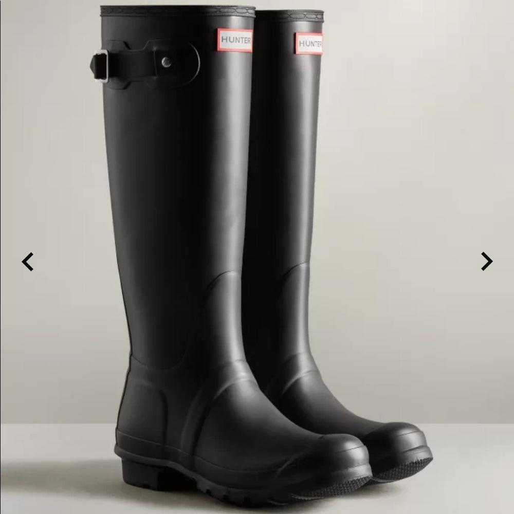 HUNTER original women’s Tall Rain Boots NEW